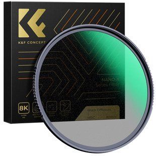 Фільтр чорного туману K&F Concept Mist Black Diffusion 1 Nano-X 58мм (KF01.1664)