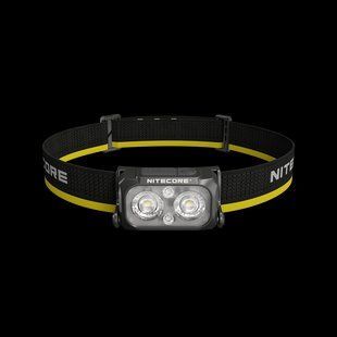 Ультралегкий налобний ліхтар Nitecore NU25 MCT (UHE LED 3000, 4500, 6500К, 400Лм, 132м, 700мАг) 010208.1 фото
