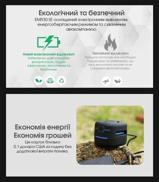 Фумигатор беспроводной Nitecore EMR30 SE (от павербанка или сети) 010910 фото