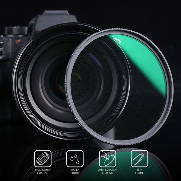 Фільтр чорного туману K&F Concept Mist Black Diffusion 1 Nano-X 58мм (KF01.1664)