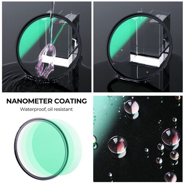 Фільтр чорного туману K&F Concept Mist Black Diffusion 1 Nano-X 58мм (KF01.1664)
