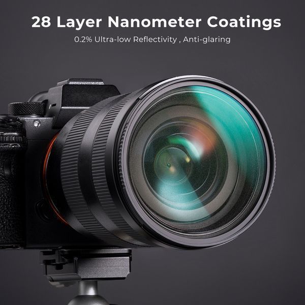 Фільтр чорного туману K&F Concept Mist Black Diffusion 1 Nano-X 58мм (KF01.1664)