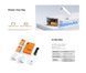 Комплект двух аккумуляторных батарей с выходом Type-C K&F Concept LP-E6NH 2600mAh White для Canon (KF28.0033S1) KF28.0033S1 фото 7