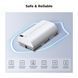 Комплект двух аккумуляторных батарей с выходом Type-C K&F Concept LP-E6NH 2600mAh White для Canon (KF28.0033S1) KF28.0033S1 фото 2