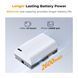 Комплект двух аккумуляторных батарей с выходом Type-C K&F Concept LP-E6NH 2600mAh White для Canon (KF28.0033S1) KF28.0033S1 фото 6