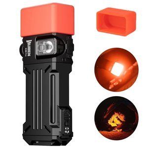 Червоний силіконовий розсіювач Wuben AC3 для ліхтаря Wuben X2 PRO, X4 040602.1 фото