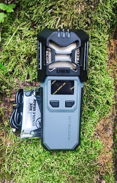 Nitecore EMR10 Фумігатор бездротовий, Power Bank, Відлякувач змій, шкідників + репелент) комплект з 2 АКБ 010902 фото