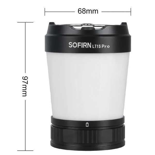 Перезаряджуваний кемпінговий ліхтар Sofirn LT1S Pro з функцією повербанку (2700-5000К, 330Лм, 1*21700, USB Type-C)