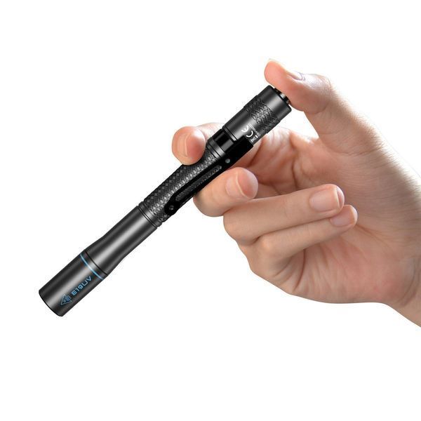 Ультрафіолетовий ручний ліхтар Wuben E19 UV black 365нм (2хААА) 160104 фото
