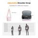 Сумка через плече для фотоапарата K&F Concept Camera Sling Bag 5L Urban Wander 05 (рожевий) (KF13.179V2)