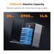 Акумуляторна V-Mount батарея K&F Concept KF-V99 Pro 6700mAh з цифровим екраном, USB-C, USB-A, BP/D-TAP, DC 12V (KF28.0024V1) KF28.0024V1 фото 3