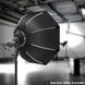 Восьмиугольный быстросъемный софтбокс NEEWER SF-RP26 65см с кронштейном для крепления вспышки Speedlite типа S 10100304 фото 7