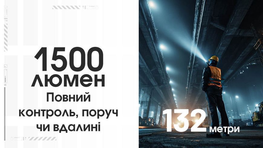 Надлегкий кишеньковий ліхтар Nitecore EDC07 MCT (USB Type-C; 1500Лм; 132м; 1500мАг); пісочний 010341.4 фото