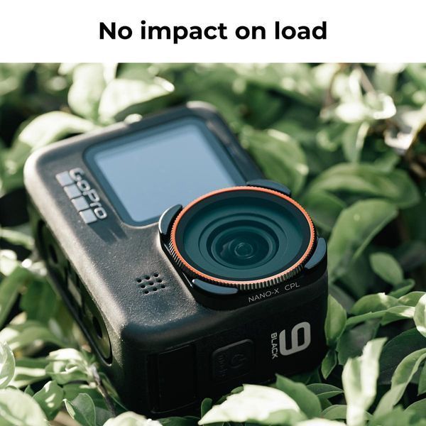 Набір світлофільтрів K&F Concept ND8 + ND16 + ND32 + CPL для екшн-камери GOPRO Hero 9/10/11/12/13, 4 шт. (SKU.1953)