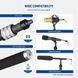 Модернізована карбонова стійка для мікрофона NEEWER MS-300C 300см
