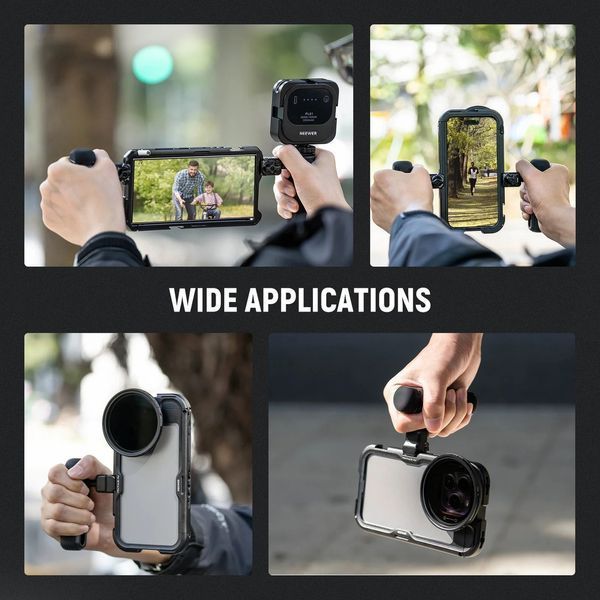 Швидкоз&rsquo;ємна бічна ручка для смартфона NEEWER PA045B 10103680 фото