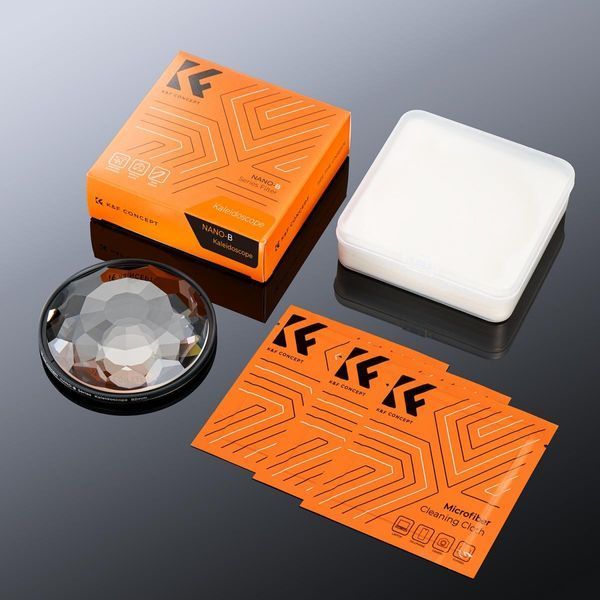 Фільтр калейдоскоп K&F Concept Kaleidoscope Nano-B 67мм комплект з 3 серветками (KF01.2487)