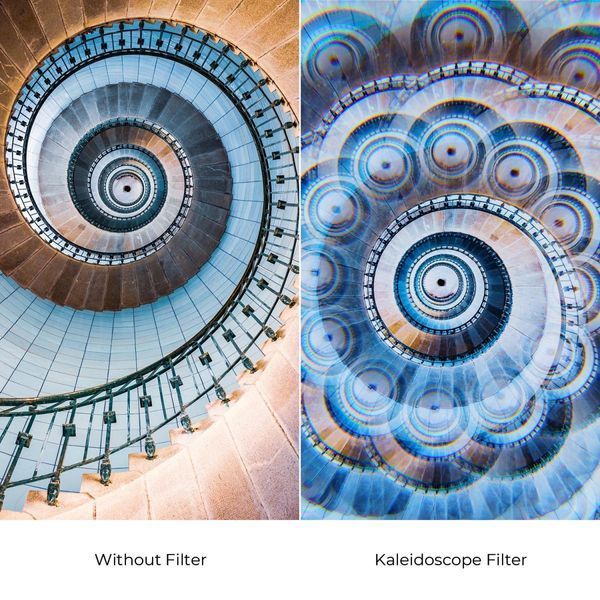 Фільтр калейдоскоп K&F Concept Kaleidoscope Nano-B 67мм комплект з 3 серветками (KF01.2487)