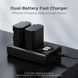Зарядний пристрій K&F Concept NP-FZ100 з РК-екраном для акумуляторів камер Sony (KF28.0010V1) KF28.0010V1 фото 6
