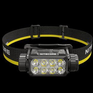 Налобний ліхтар з фокусованим світлом Nitecore HC75 UHE (USB Type-C, 3000Лм, 192м, 1*21700)