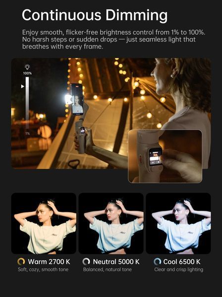 Универсальный стабилизатор видеосъемки Hohem iSteady V3 Ultra Black для смартфона (IOS, Android) 58-98 мм 060113.3 фото