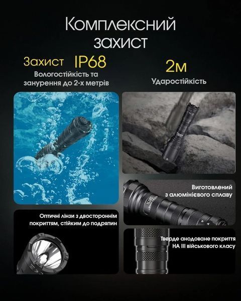 Ліхтар Nitecore SRT7i (3000Люмен, 580м, 5000мАг, USB Type-C)