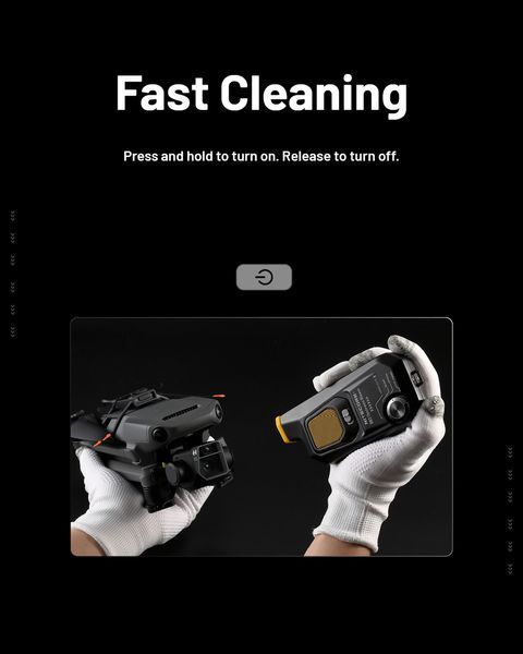 Компресор Air Duster Nitecore BB2 для чищення фото та відео техніки