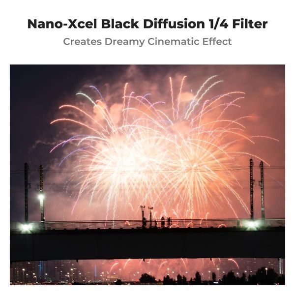 Фильтр черного тумана Mist Black Diffusion 1/4 K&F Concept Nano-X 58мм (KF01.1479) KF01.2317 фото