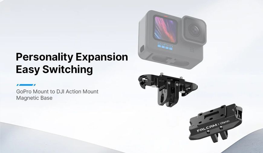 Кріплення Ulanzi Falcam F22 GoPro для DJI з магнітною основою Action Mount 3235