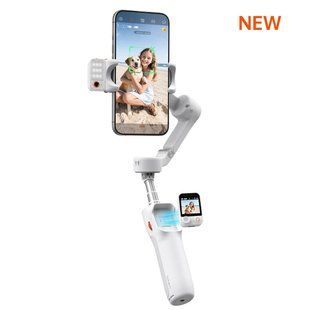 Універсальний стабілізатор відеозйомки гімбал Hohem iSteady V3 Ultra White для смартфона (IOS, Android) шириною 58-98 мм 060113.4 фото