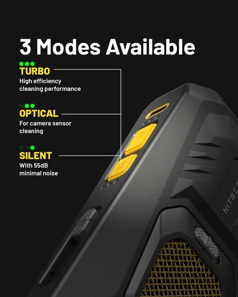 Компресор Nitecore BB21 для чищення фото та відео техніки