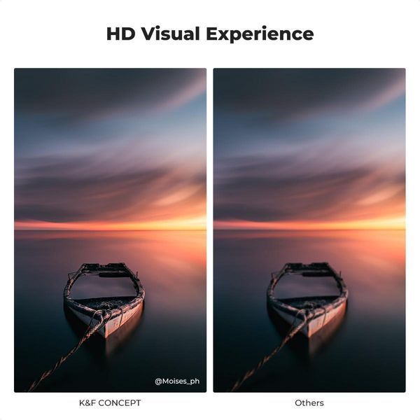 Набір магнітних світлофільтрів K&F Concept Nano-X 55мм GND8+ND8+ND64+ND1000+магнітне перехідне кільце (SKU.1923)
