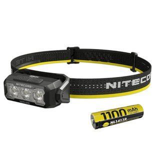Ультралегкий налобний ліхтар Nitecore HA15 UHE (400Лм, 80м, акумулятор Nitecore NL1411R (1100mAh) у комплекті) 010226.2 фото