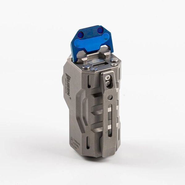 Универсальный карманный EDC фонарь Wuben X0 Titanium Grey (800-900Лм, NICHIA 519A, 102м) 160106.2 фото