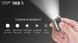 Наключний ліхтарик з LED дисплеєм Nitecore TINI 2 Ti (USB Type-C), титан