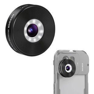 Об'єктив мікроскоп для смартфона з підсвіткою NEEWER LS-32 45X для задньої панелі з різьбою 17 мм 10102728 фото