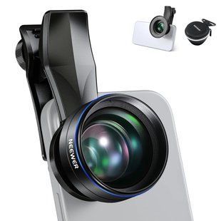 Телефотооб&rsquo;єктив 2Х для смартфона NEEWER LS-41 PRO 60 мм HD з різьбою 17 мм та адаптером для світлофільтра 67мм 10104552 фото
