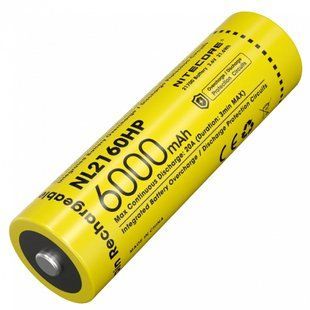 Литий-ионный аккумулятор 21700 Nitecore NL2160HP (6000mAh) 010707 фото