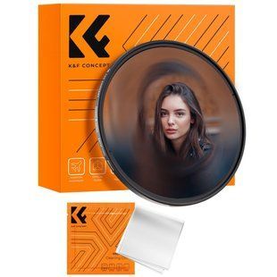 Cпіральний гало-фільтр K&F Concept Halo Effect Nano-B для об'єктива камери 77мм (KF01.2713)