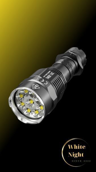 Надпотужний тактичний ліхтар Nitecore TM9K TAC (9800Лм, 280м, 5000мАг, USB Type-C) 010319 фото