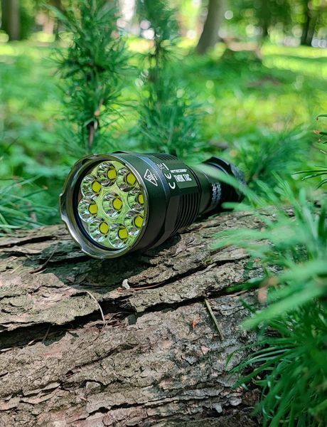 Надпотужний тактичний ліхтар Nitecore TM9K TAC (9800Лм, 280м, 5000мАг, USB Type-C) 010319 фото