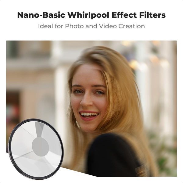 Cпіральний гало-фільтр K&F Concept Halo Effect Nano-B для об'єктива камери 77мм (KF01.2713)