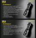Надпотужний тактичний ліхтар Nitecore TM9K TAC (9800Лм, 280м, 5000мАг, USB Type-C) 010319 фото 10