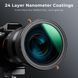Світлофільтр для об'єктива камери K&F Concept ND & CPL 2 in 1 Lens Filter ND2-ND32 67мм зі змінною нейтральною щільністю та поляри