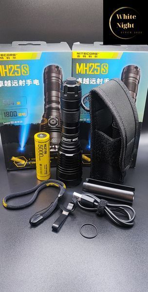 Nitecore MH25S Тактичний далекобійний ліхтар (USB Type-C) 010316 фото