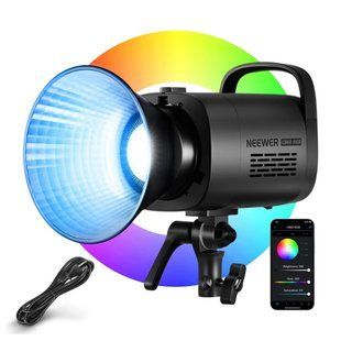 Професійне студійне відеосвітло NEEWER CB60 RGB 70W LED Video Light (2700-6500K, RGB, APP контроль, 2,4G) 10102197 фото