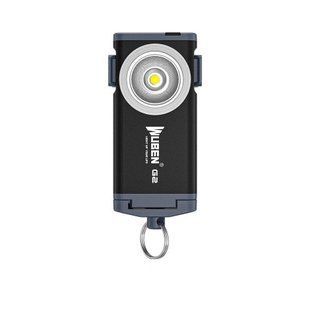 Багатофункціональний світлодіодний наключний ліхтарик Wuben G2 Mini EDC Black 160201 фото