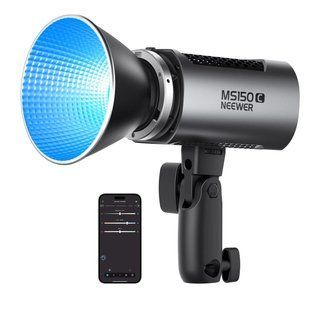 Студійне відеосвітло NEEWER MS150C 150 Вт RGB LED Video Light (2700-6500K, RGB, APP контроль, 2,4G) 10105120 фото