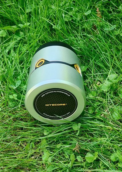 Nitecore EMR30 2в1 Фумігатор бездротовий, Power Bank (QC 3.0, 10400mAh, Відлякувач комарів, нагрівання та ультразвук)