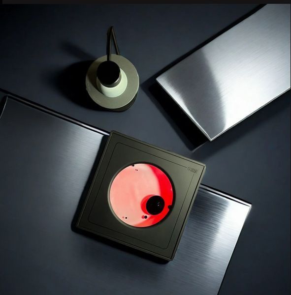 Музыкальная ритмичная настольная лампа с магнитной жидкостью Sovenomund Ferrofluid Magnetic Liquid Black 100304/3 фото
